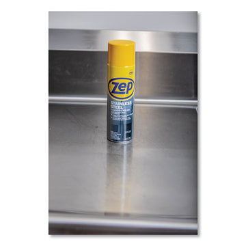 Zep Commercial® Stainless Steel Polish, 14 Oz Aerosol Spray freeshipping - TVN Wholesale